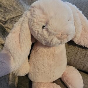 Jellycat bashful Pink Plush Bunny with Cream Tail